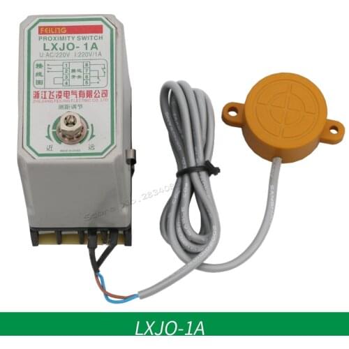 AC220V 5 wire output 1NO 1NC 15mm distance measuring Inductive Proximity Switch sensor LXJ0-1A