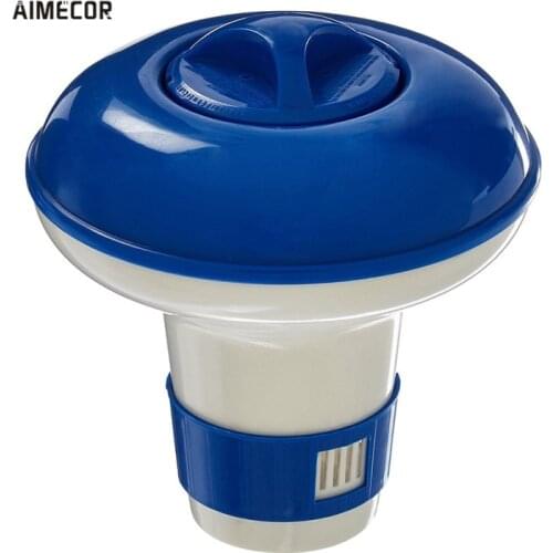 Aimecor PVC 6.1 inch Deluxe Large Floating Swimming Pool Chlorine Dispenser 1PC