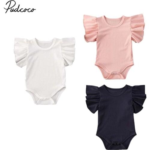 APORAKE Bodysuit With Short Sleeves For Babies