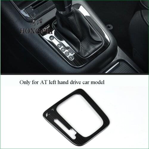 Car Styling Interior decoration Gear Panel Moulding Cover Sticker Trim For Volkswagen VW Tiguan 2009-2015 Auto Parts