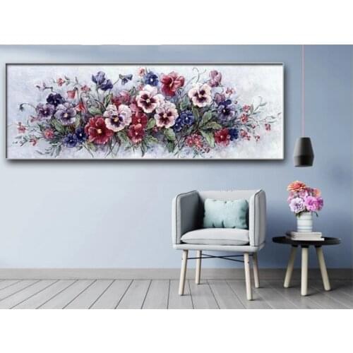 Large Size Flower phalaenops Diamond painting Full drill round Square Diamond embroidery Cross stitch mosaic decor,A430