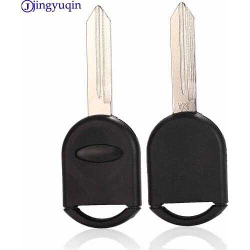 Jingyuqin No Chip Car Styling Transponder Key Shell Cover Case For Ford Lincoln Mercury Uncut Key Blank Case