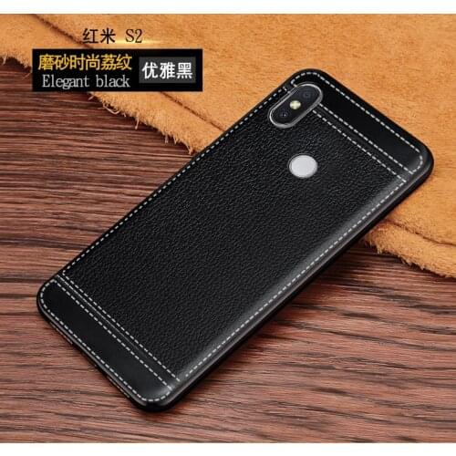 Redmi 4X Leather Case For Xiaomi Redmi S2 Case Phone Bumper Fitted Case For Xiaomi Redmi s 2 Hard PC Frame Cover For RedmiS 2
