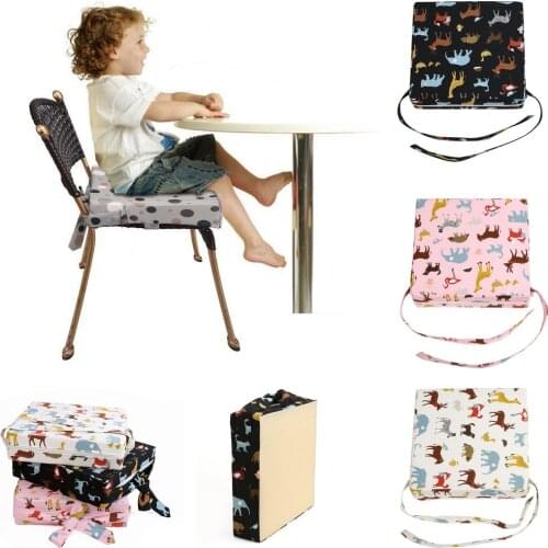 Baby Kids Booster Seat For Dining Portable Thick Chair Increasing Cushion
