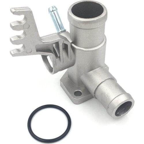 037 121 133E Engine Coolant Hose Pipe Flange For VW Caddy Golf Passat Vento-EU For Seat Cordoba Aluminum Magnesium 037121133E