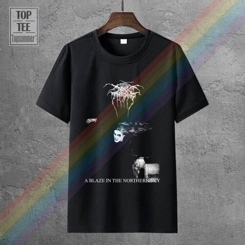 Darkthrone A Blaze In The Northern Sky 1992 Group Photo Inspired T Shirt