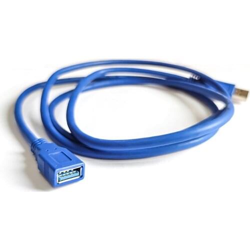 USB 3.0 Extension Cable Male To Female Data Sync Cord Hi-speed 5Gbps Rate Up 1.5M Data Line Apply To All USB Peripherals