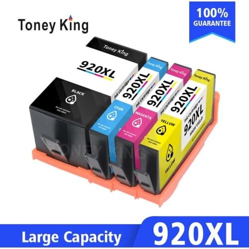4 PCS 920 Compatible Ink Cartridge for HP 920XL For HP920 Officejet 6000 6500 6500A 7000 7500 7500A Printer Full Ink with chip