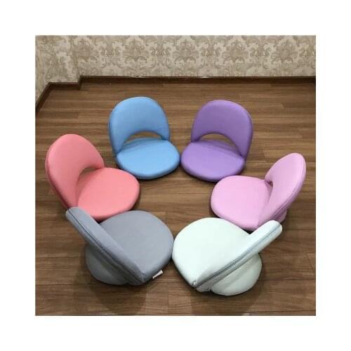 Multiple colour Legless chair Tatami seat chair lazy foldable single bed on feeding chair pregnant women breastfeeding chair