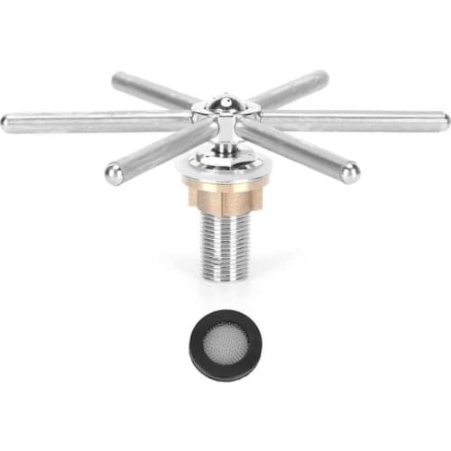 Cup Rinser High Pressure Multi‑Angle Water Outlet Cleaning Glass Rinser for Coffee Cup Home