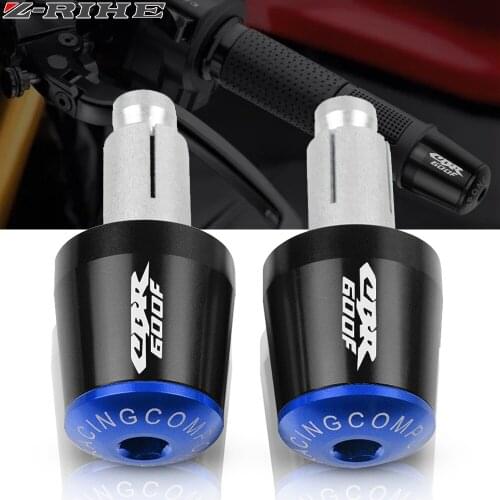 Motorcycle Accessories 7/8'' 22MM Handlebar Grips Handle Bar Cap End Plugs For Honda CBR600F CBR 600F 600 F 2011-2014 2013 2012