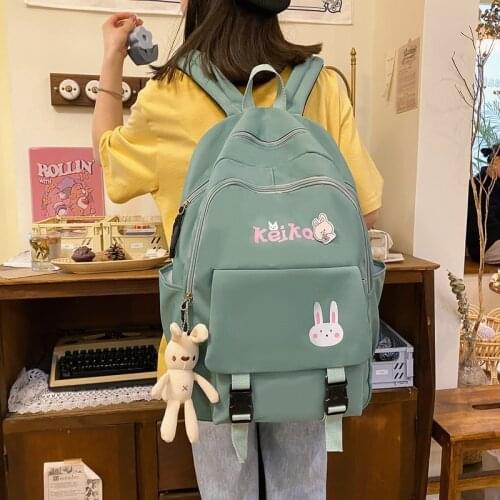2021 Newest Backpack Women Cute Multifunctional Dual-use School Bags For Teenage Girls Student Kawaii Travel Backpacks Ruckpack