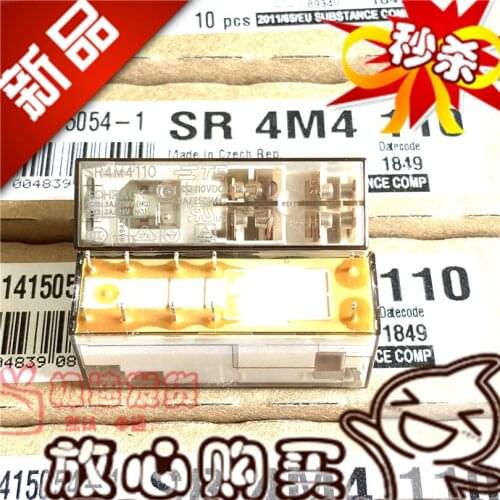 New Sr4m4110 110vdc TE/Elevator Special Safety Relay Sr4m4110