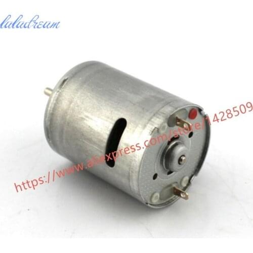 RK370 hight quanlity 6-9V metal motors High speed large torque dc motor for electric automobile model