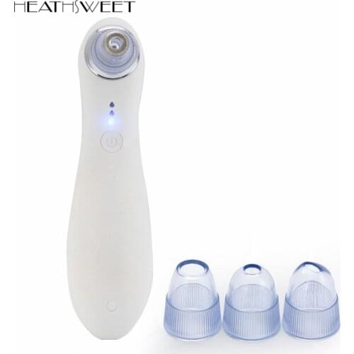 Healthsweet Comedo Vacuum Suction Blackhead Remover Acne Wrinkles Removal Facial Pores Cleaner Face Diamond Dermabrasion Machine