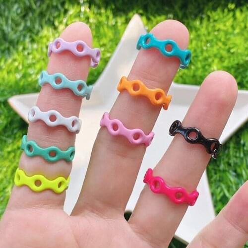 10Piece Summer color Rings Mix color Enamel jewelry rings accessories jewels jewelry party ring Enamel rings51678