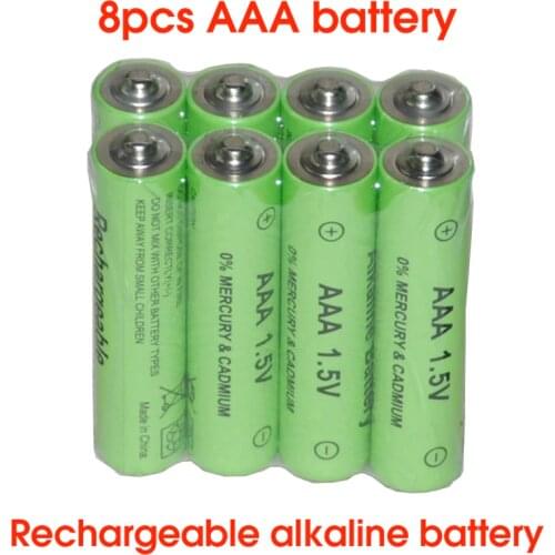 SORAVESS 2- 8PCS 1.5V 2000mAh Rechargeable Battery Alkaline AAA 10440 Batteries For Clock Toys Flashlight Remote Control Camera