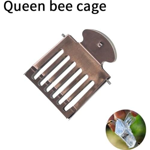 2PCS| Staineless Steel Beekeeping Bee Queen Catcher Bees Clip Cage Honeybee Product For Beekeeper Tools