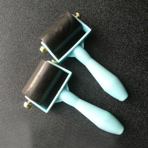 2 Pcs Rubber Glue Roller for Anti Skid Tape Construction Tools Printmaking