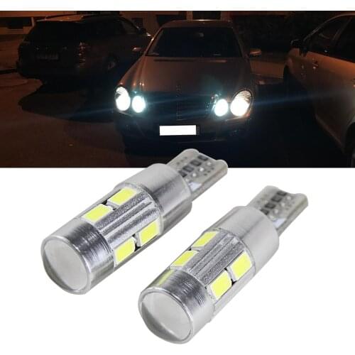 2x T10 194 168 W5W LED Bulb Sidelight No Error For Mercedes Benz W202 W220 W124 W211 W222 X204 W164 W204 W203 W210 Parking Light