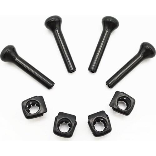 4Pcs Door Safety Lock Button Base For Golf Mk2 Mk3 Jetta 2 3 Scirocco Passat B2 Polo