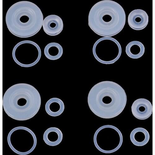 4pcs/set Silicone Electric Pressure Cooker Parts Ball Float Valve Seal Ring Seal Gasket