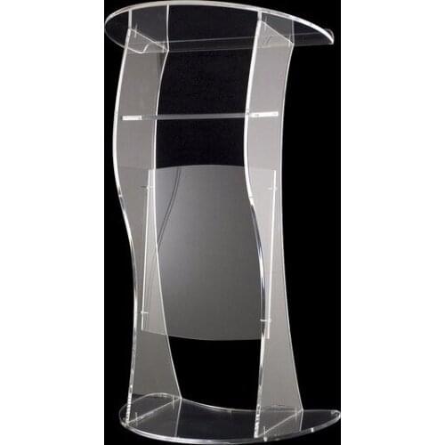 Free Shipping Organic glass pulpit church / acrylic pulpit of the church church furniture pulpit