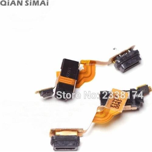 For Nokia 925 1PCS Genuine Micro USB Port Charging Connector + Earphone Audio Jack Microphone Flex Cable