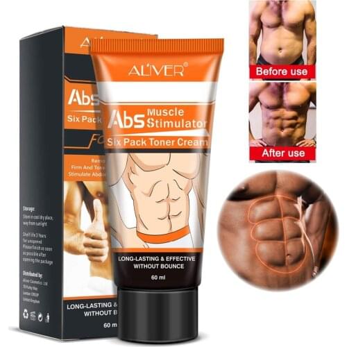 Mens Abdominal Muscle Cream Anti Cellulite Slimming Fat Burning Cream Body Firming Strengthening Belly Muscle Tightening