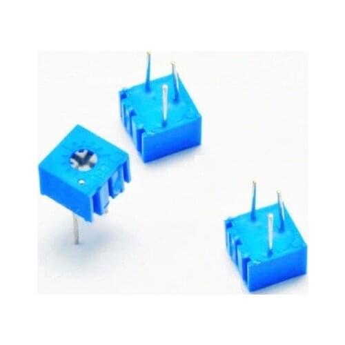 10Pcs 3362P-502 3362 P 5K ohm High Precision Variable Resistor Potentiometer