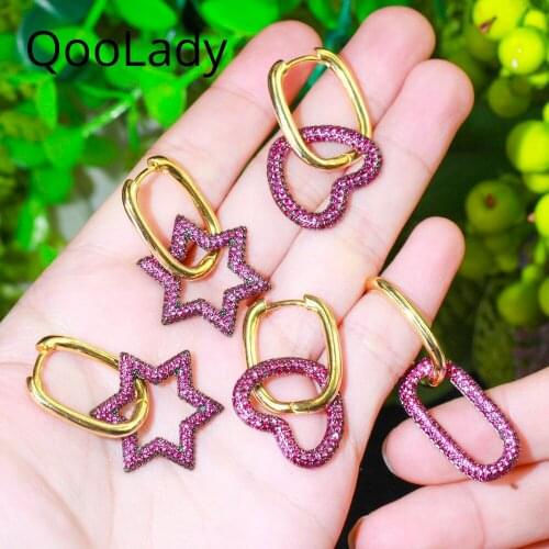QooLady Rings With Diamonds