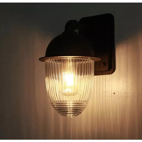 LED Outdoor Wall Lamp European Lawn Garden Villa Park Square Retro Street Courtyard Hotel Exterior Wall Waterproof Street Lamp