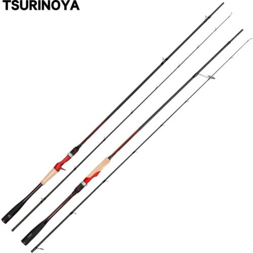 TSURINOYA Fishing Rod INSPIRATION 2.21m2.36m ML MF Spinning Rod Casting Rod FUJI Accessories Lure Baitcasting Rod Pesca Olta