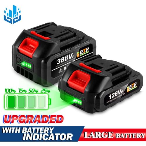 Upgraded Rechargeable Battery 18V Lithium Battery for Makita 18V B series Battery With Battery Indicator