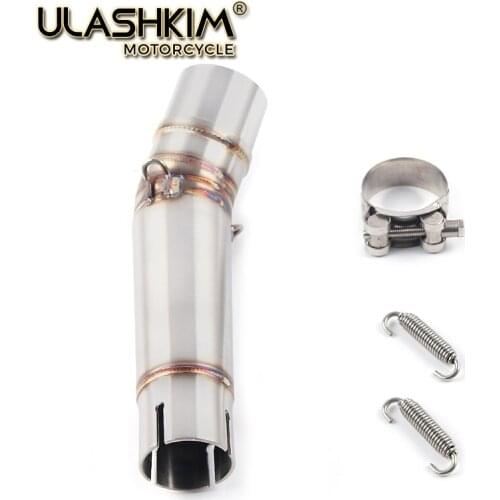 Motorcycle Exhaust Muffler Pipe Link Pipe Slip on Escape FOR HONDA NC700 NC750 NC750X 2012-2017 Q