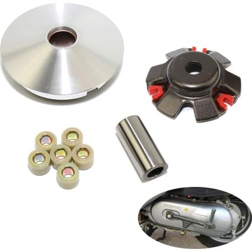 High Performance Sport Racing Variator Front Clutch + Drive Face Fan fo for GY6 125cc 150cc Scooter 152QMI 157QMJ