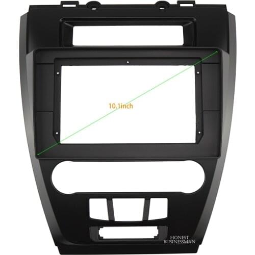 10.1 INCH Car Audio Frame GPS Navigation Fascia Panel Car dvd Plastic Frame Fascia is suitable for 2010 FORD FUSION