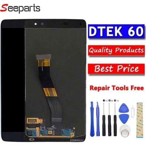 100% Test 4.5" For Blackberry DTEK 60 LCD Display Touch Screen Digitizer Assembly Replacement For Blackberry DTEK60 LCD Display