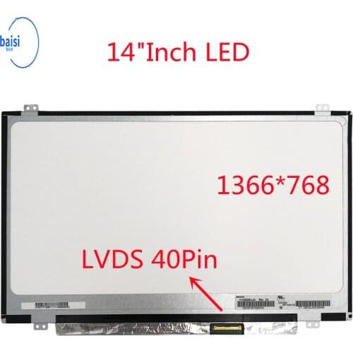 14.0Inch,1366x768 ,NT140WHM-N44,NT140WHM-N43,B140XW03V0 ,B140XW03V1, B140XTN02.E ,Lcd ,Display Screen