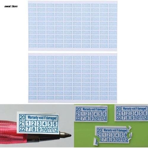 200pcs Warranty Damaged Protection Security Label Sticker Seal Fragile 2020-2022