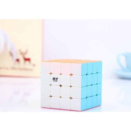 4X4X4 QiYi QiYuan S Magic Cube Professional Speed Puzzle Cube Educational Toys For Kids Children Xmas Gifts Cubo Magico