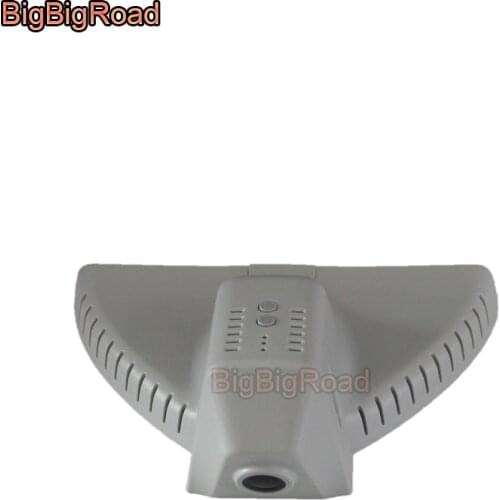 BigBigRoad Car Wifi DVR Driving Video Recorder Dash Cam Camera For Skoda Superb Kodiaq top Version FHD 1080P
