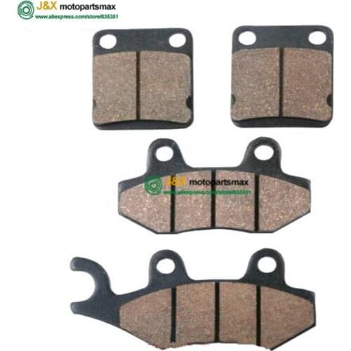 Free Shipping Front Rear Disc Brake pads pad For SUZUKI TS 125 TS125 1990-1996 1995 1994 1992 1991