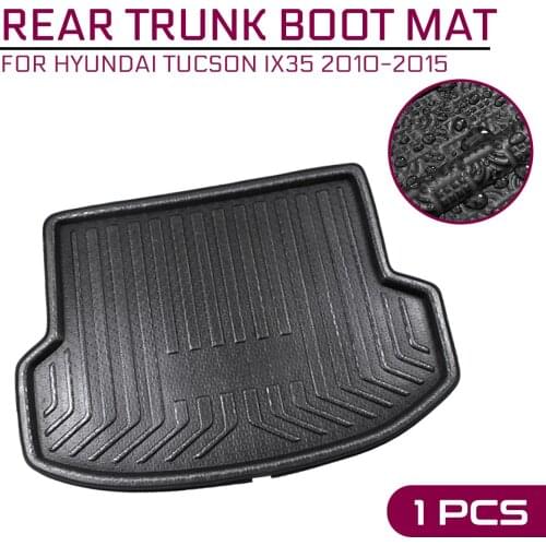 For Hyundai Tucson IX35 2010 2011 2012 2013 2014 2015 Car Floor Mat Carpet Rear Trunk Anti-mud Cover