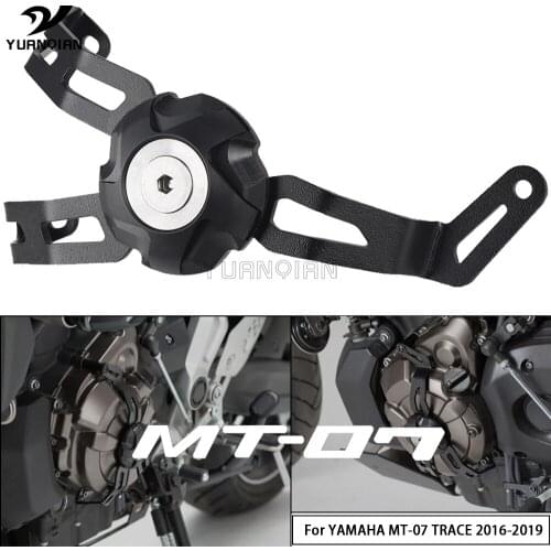 For YAMAHA MT-07 MT07 MT 07 TRACE 700 TRACE700 2016-2019 Engine Cylinder Head Valve Cover Guard Protector Alternator Cover Guard