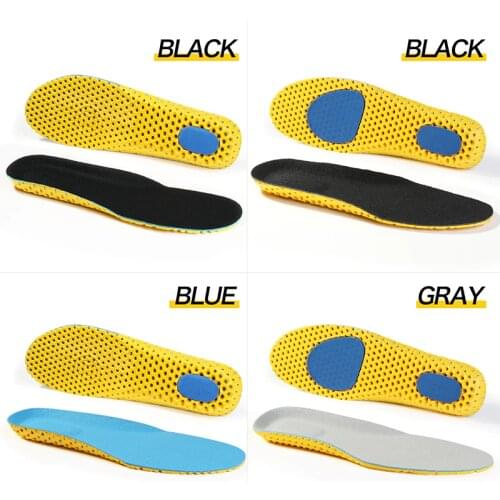 FootMaster breathable Sports insole shoe shock absorbing insoles Unisex Double honeycomb Running shoe insoles