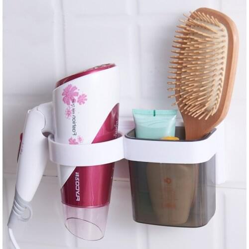 HS040 Bathroom Non scratch blower receiver box placement frame storage rack 20*9.5*10cm