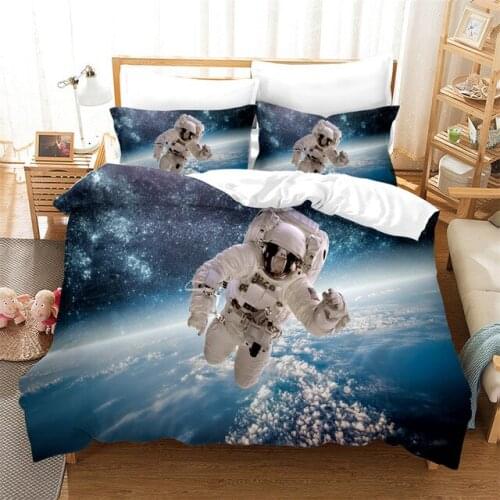 2/3 Pcs Game Among Us Bedding Set Suit Kid Quilt Cover Cartoon Game 3D Printed Bed Child Spead Bedroom Bed Duvet Cover Bedclothe