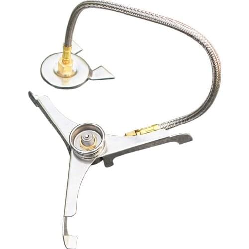 Picnic Camp Split Stove Converter Connector Tank Gas Adapter Incldue Box Burner Conversion Head Long Gas Tank Conversion Head