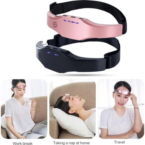 Head Massager Electric Anti Stress Brain Sleeping Aid Therapy Health Care Sleep Insomnia Helper Stress Relax Headache